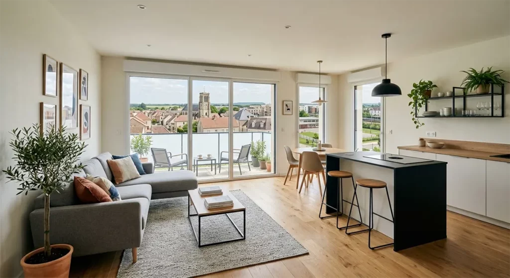 étude Courants forts et courants faibles pour appartements à Louvres ( 95 )