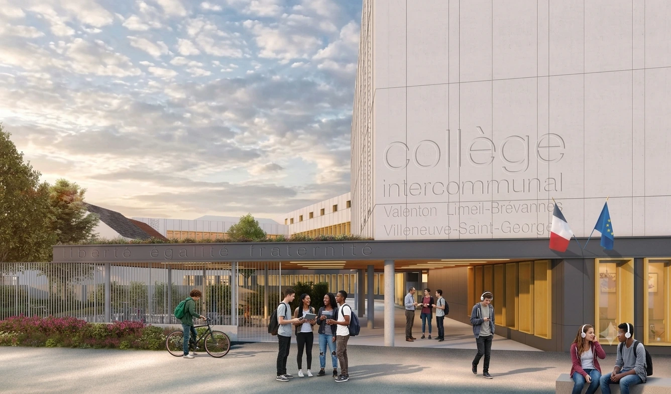 Collège Valenton 750 élèves
