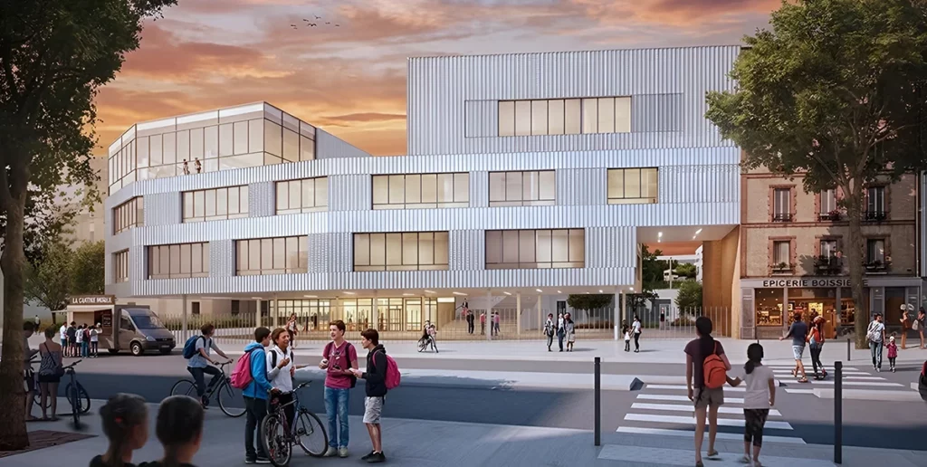 Etude électrique pour la construction d'un collège à Montreuil 