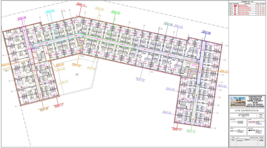 Plan de filerie